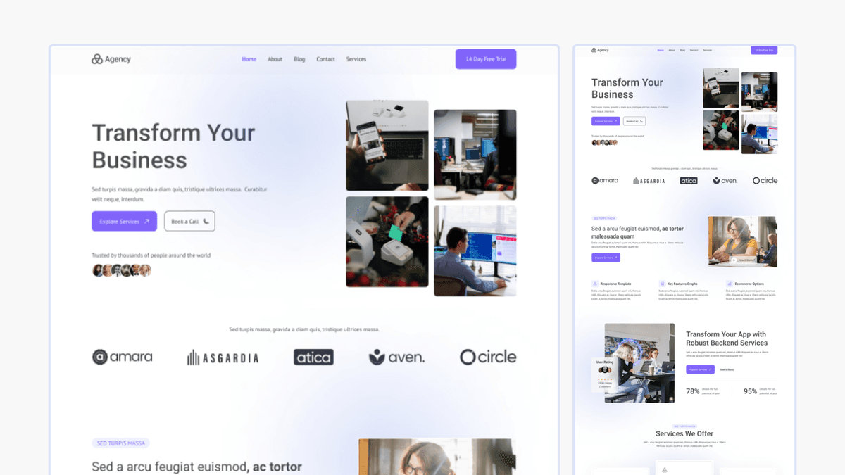 Zyphr – Next.js Starter Kit for Agency & Portfolio Website
