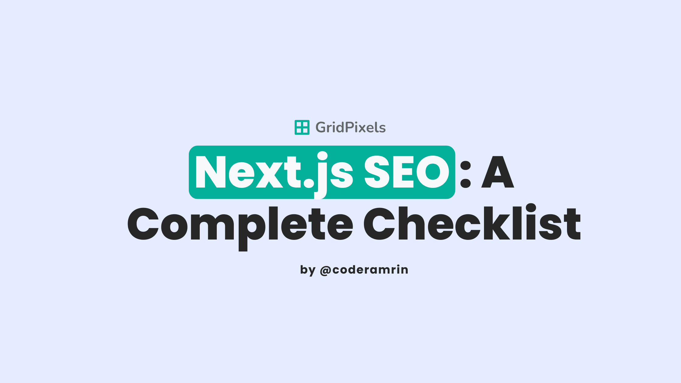 Next.js SEO Guide: A Complete Checklist to Improve Your Site's Visibility